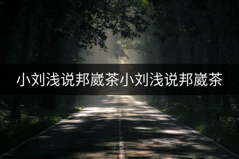 小劉淺說邦崴茶小劉淺說邦崴茶