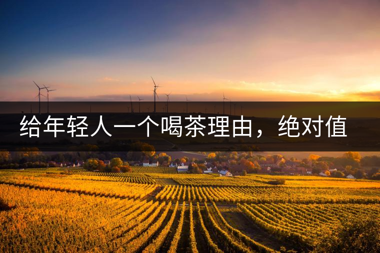 給年輕人一個(gè)喝茶理由，絕對(duì)值得收藏的茶葉包裝給年輕人一個(gè)喝茶理由，絕對(duì)值得收藏的茶葉包裝