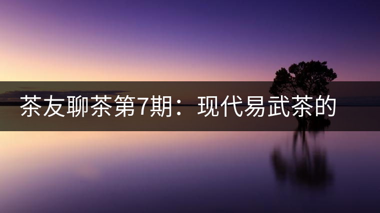 茶友聊茶第7期：現(xiàn)代易武茶的發(fā)起者，普洱茶史重量級人物—張毅