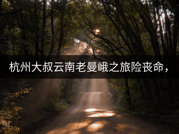 杭州大叔云南老曼峨之旅險(xiǎn)喪命，買下茶園種茶，成普...杭州大叔云南老曼峨之旅險(xiǎn)喪命，買下茶園種茶，成普洱圈網(wǎng)紅