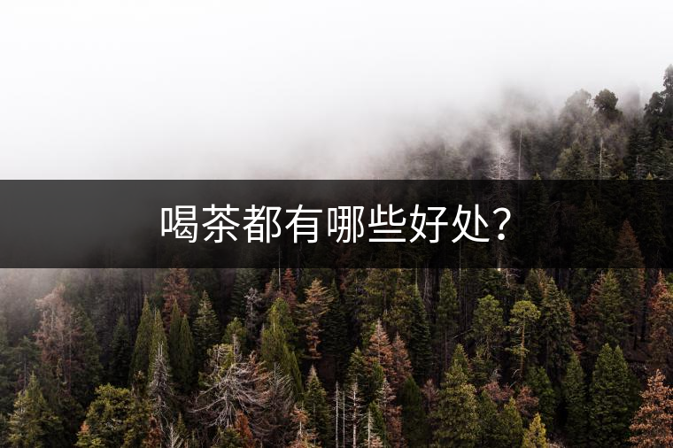 喝茶都有哪些好處？