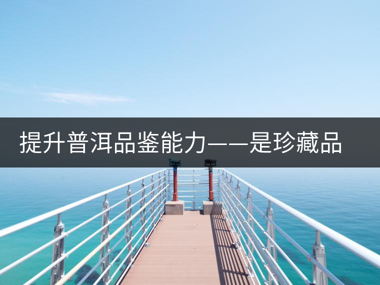 提升普洱品鑒能力——是珍藏品質(zhì)好茶唯一方法 提升普洱品鑒能力——是珍藏品質(zhì)好茶唯一方法