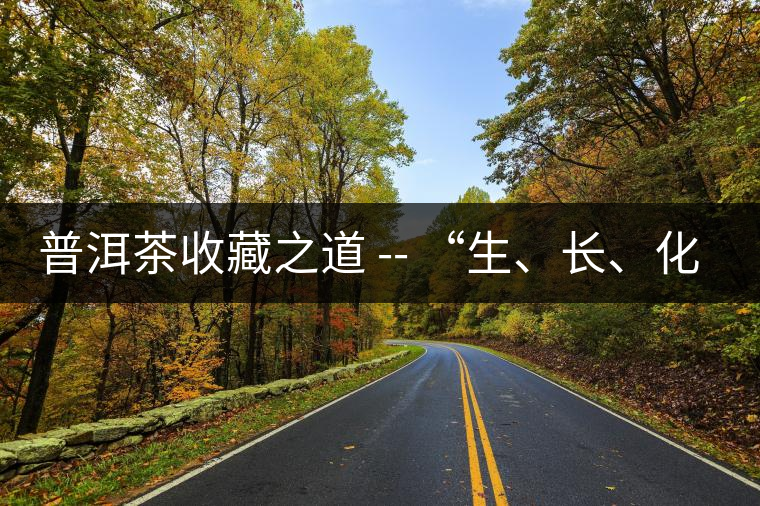 普洱茶收藏之道 -- “生、長(zhǎng)、化、收、藏”