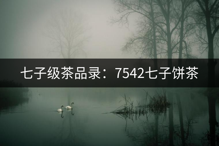 七子級(jí)茶品錄：7542七子餅茶