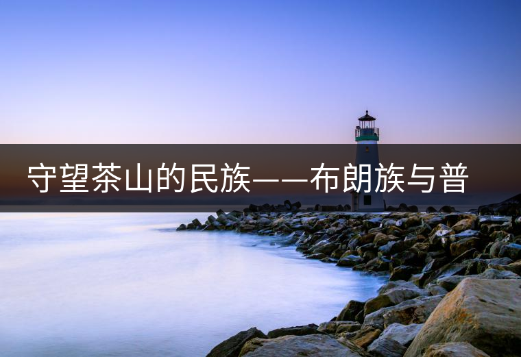 守望茶山的民族——布朗族與普洱茶 守望茶山的民族——布朗族與普洱茶