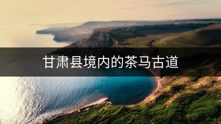 甘肅縣境內的茶馬古道