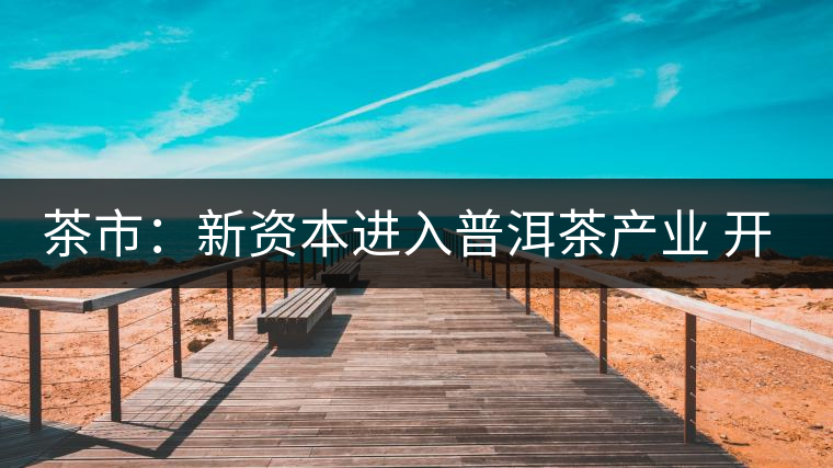 茶市:新資本進(jìn)入普洱茶產(chǎn)業(yè) 開拓大眾消費市場是出路 茶市:新資本進(jìn)入普洱茶產(chǎn)業(yè) 開拓大眾消費市場是出路