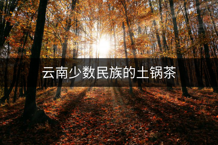 云南少數(shù)民族的土鍋茶