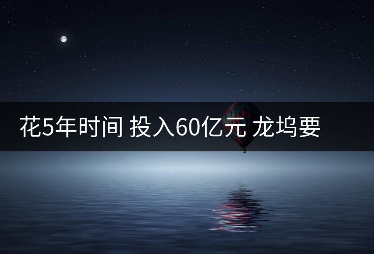 花5年時間 投入60億元 龍塢要成為茶產(chǎn)業(yè)小鎮(zhèn)
