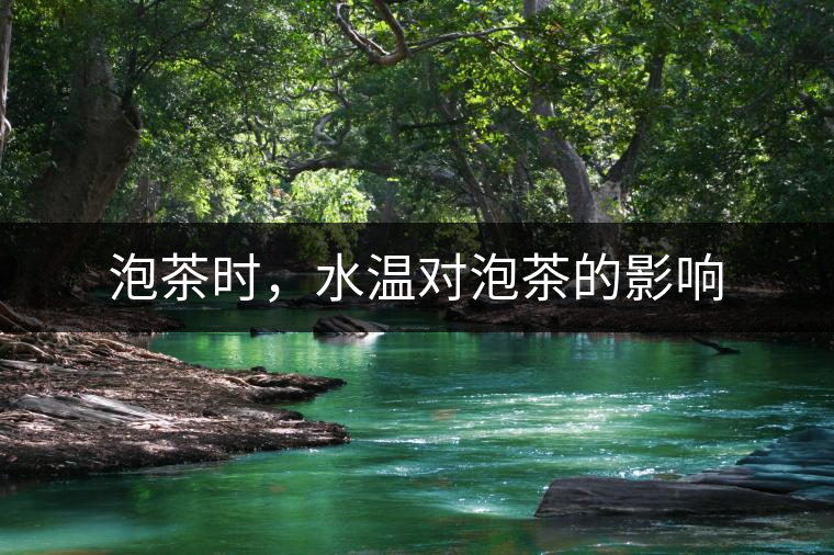泡茶時(shí)，水溫對(duì)泡茶的影響
