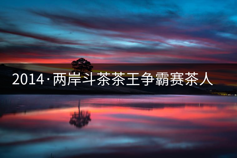 2014·兩岸斗茶茶王爭霸賽茶人觀點(diǎn) 2014·兩岸斗茶茶王爭霸賽茶人觀點(diǎn)