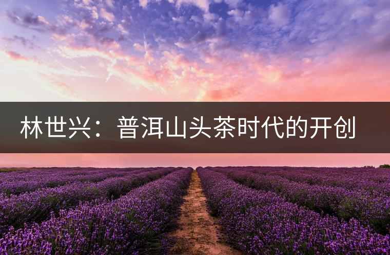 林世興:普洱山頭茶時(shí)代的開(kāi)創(chuàng)者 林世興:普洱山頭茶時(shí)代的開(kāi)創(chuàng)者