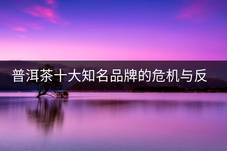 普洱茶十大知名品牌的危機(jī)與反思，普洱茶品牌與品質(zhì)如何掛鉤？