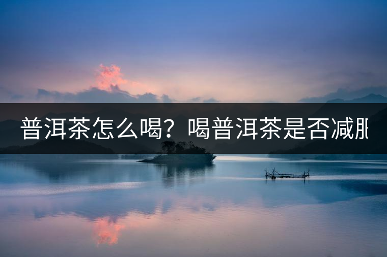 普洱茶怎么喝？喝普洱茶是否減肥？