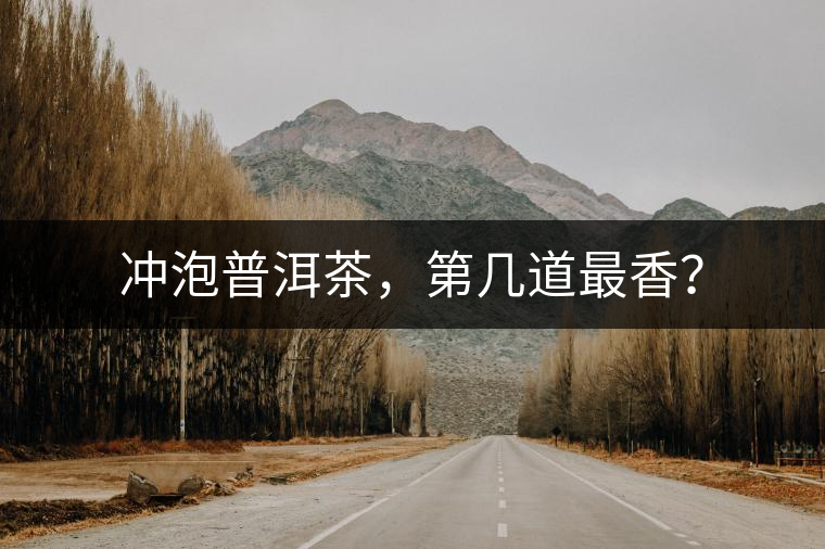 沖泡普洱茶，第幾道最香？