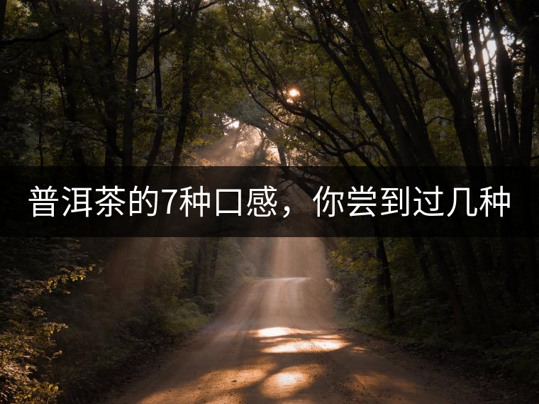 普洱茶的7種口感，你嘗到過(guò)幾種？