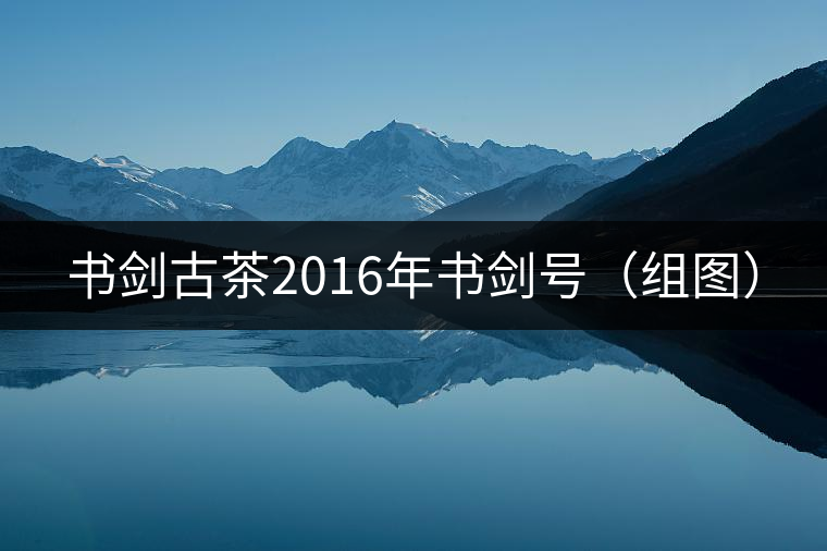 書劍古茶2016年書劍號（組圖）