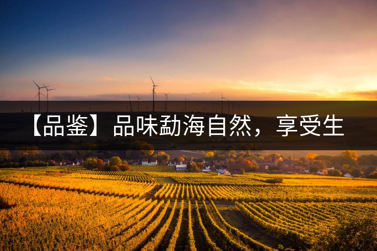 【品鑒】品味勐海自然，享受生活醇香