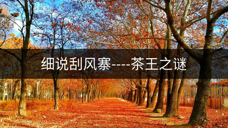 細(xì)說刮風(fēng)寨----茶王之謎
