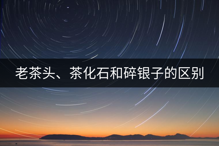 老茶頭、茶化石和碎銀子的區(qū)別