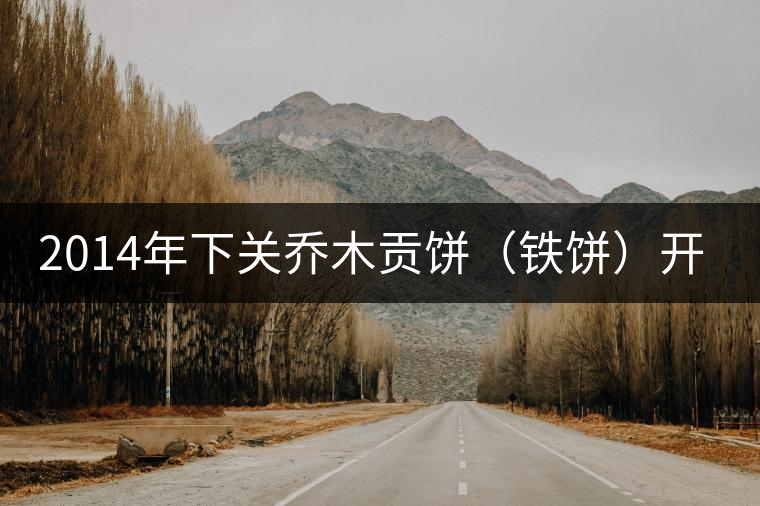 2014年下關(guān)喬木貢餅(鐵餅)開(kāi)湯品鑒 2014年下關(guān)喬木貢餅(鐵餅)開(kāi)湯品鑒