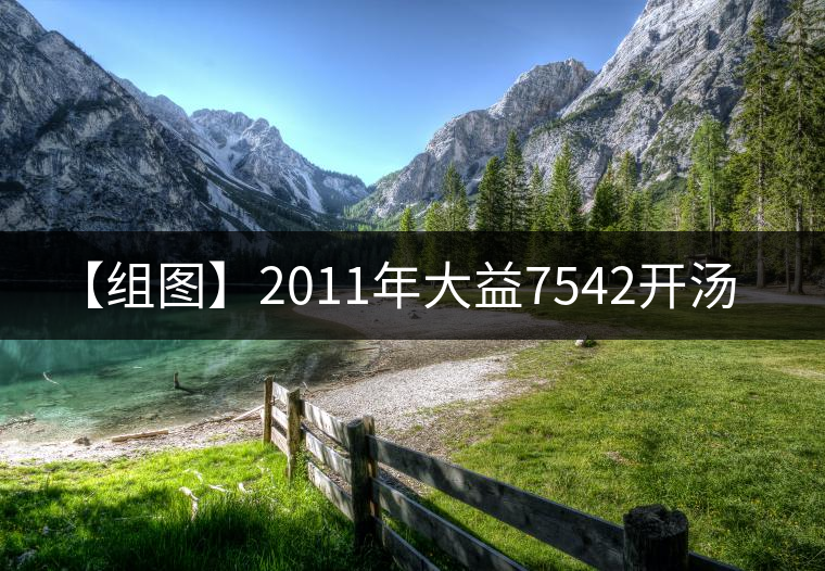 【組圖】2011年大益7542開湯 【組圖】2011年大益7542開湯