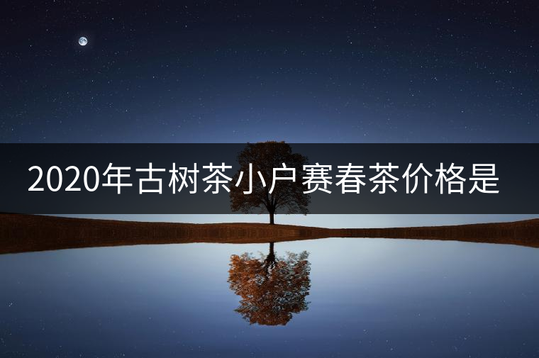 2020年古樹(shù)茶小戶賽春茶價(jià)格是多少？