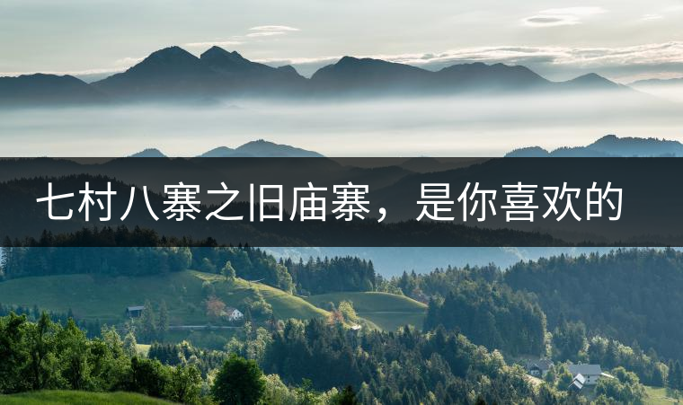 七村八寨之舊廟寨，是你喜歡的易武味嗎？