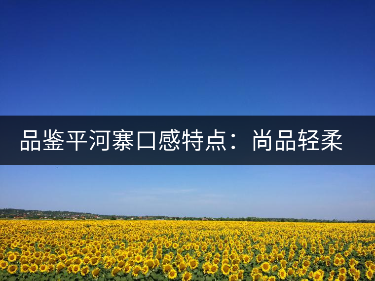 品鑒平河寨口感特點(diǎn)：尚品輕柔，清涼獨(dú)特