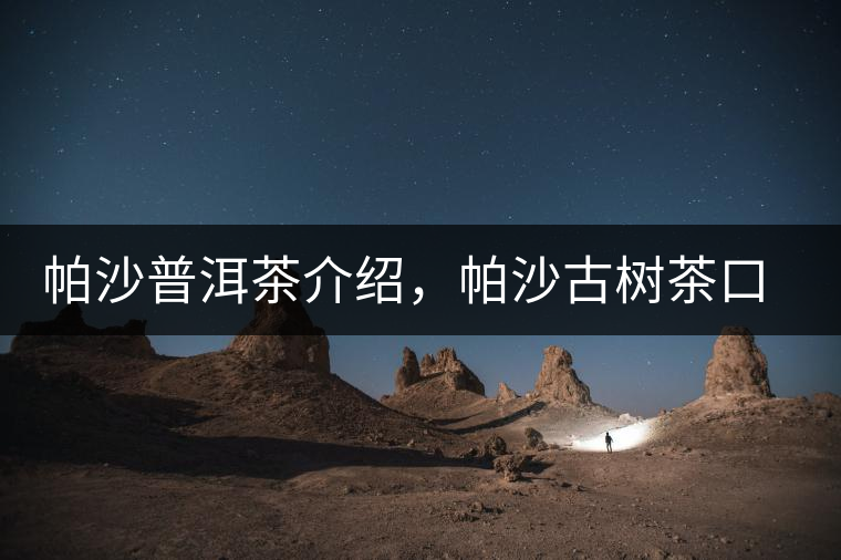 帕沙普洱茶介紹，帕沙古樹茶口感特點(diǎn)