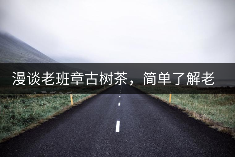 漫談老班章古樹(shù)茶，簡(jiǎn)單了解老班章普洱茶