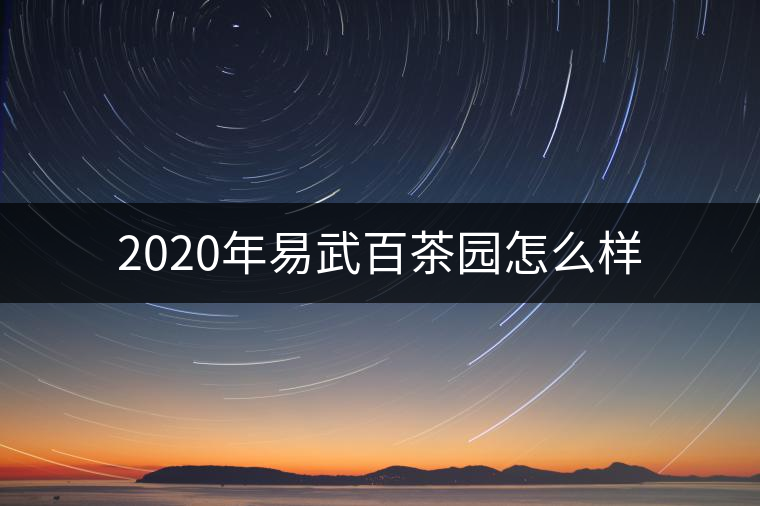 2020年易武百茶園怎么樣