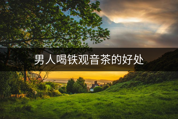 男人喝鐵觀音茶的好處