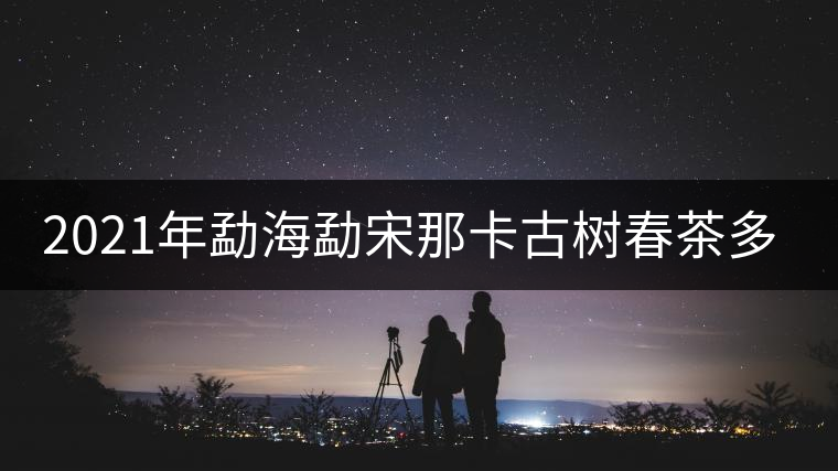 2021年勐海勐宋那卡古樹春茶多少錢一公斤？