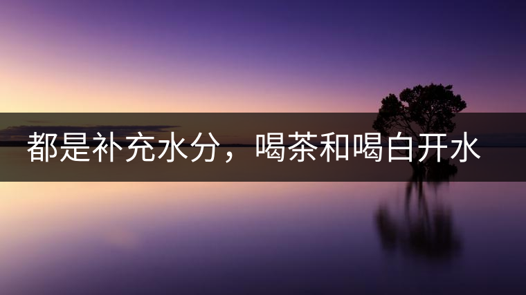 都是補(bǔ)充水分，喝茶和喝白開水有什么區(qū)別？