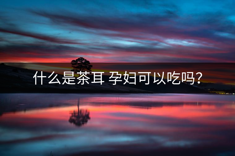 什么是茶耳 孕婦可以吃嗎? 什么是茶耳 孕婦可以吃嗎?