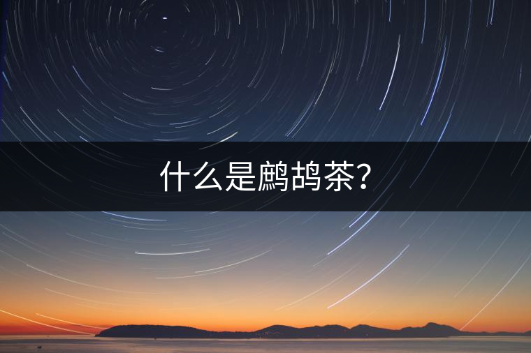 什么是鷓鴣茶？