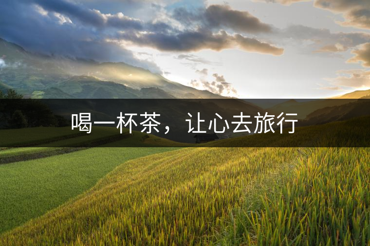 喝一杯茶，讓心去旅行
