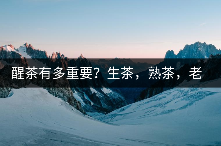 醒茶有多重要？生茶，熟茶，老茶，不同年份的普洱茶怎么醒茶？