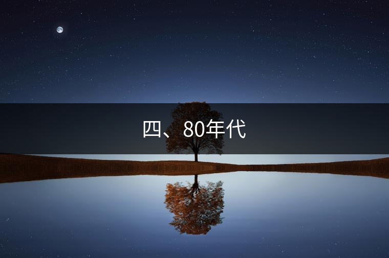 四、80年代