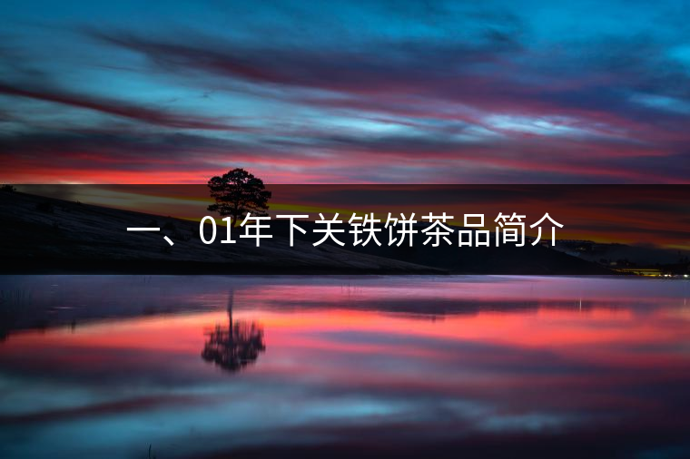 一、01年下關鐵餅茶品簡介